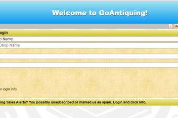 Go Antiquing Dealer Login